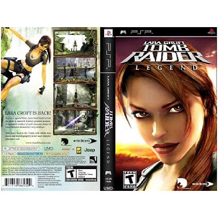 Jogo Lara Croft Tomb Raider Legend (SEM CAPA) - PSP - Usado