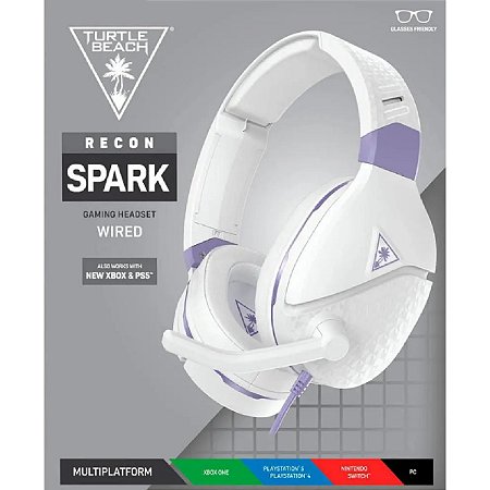 Headset Turtle Beach Recon Spark Branco (TBS-6220-01)