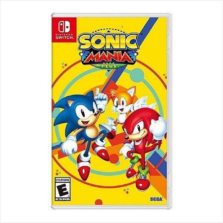 Jogo Sonic Mania Plus - Switch - Usado