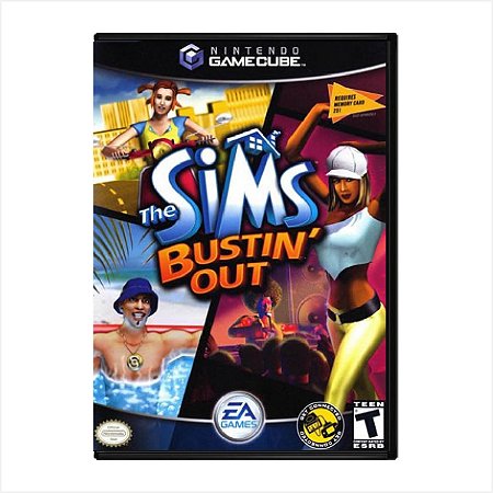 Jogo The Sims Bustin Out - GameCube - Usado