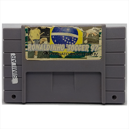 Jogo Ronaldinho Soccer 97 (Similar) - Super Nintendo - Usado