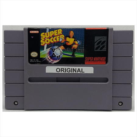 Jogo Super Soccer - Super Nintendo - Usado