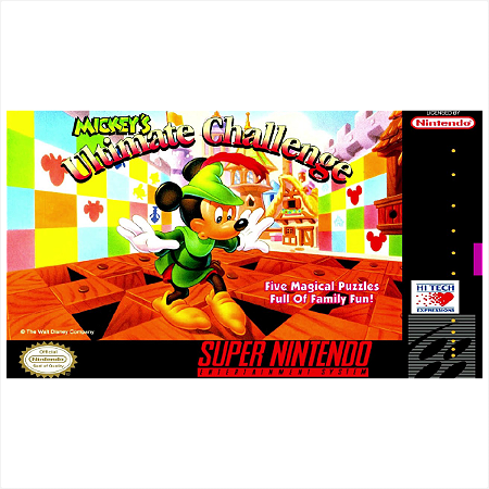 Jogo Mickeys Ultimate Challenge - Super Nintendo - Usado
