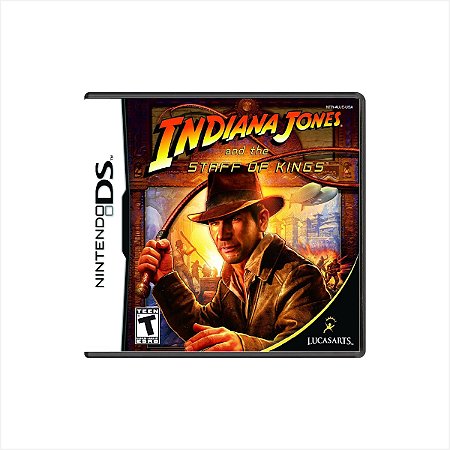 Jogo Indiana Jones And The Staff Of Kings - Nintendo DS - Usado