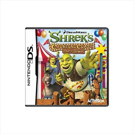 Jogo Shreks Carnival Craze Party Games - Nintendo DS - Usado