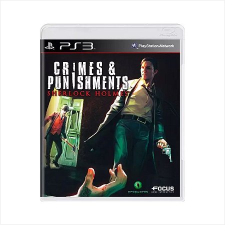 Jogo Sherlock Holmes Crimes & Punishments - PS3 - Usado