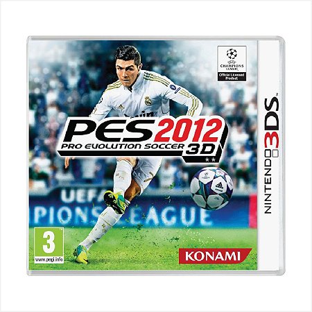 Jogo Pro Evolution Soccer (PES) 2012 3D - 3DS - Usado