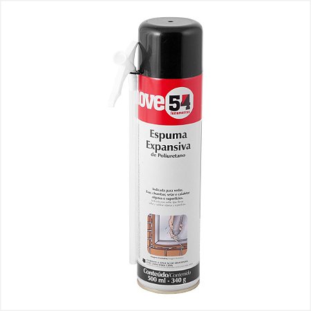 Espuma expansiva de poliuretano 500 ml/340 g - NOVE54