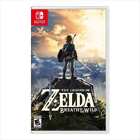 Jogo The legend Of Zelda Breath Of The Wild Explorers Edition - Nintendo Switch - Usado