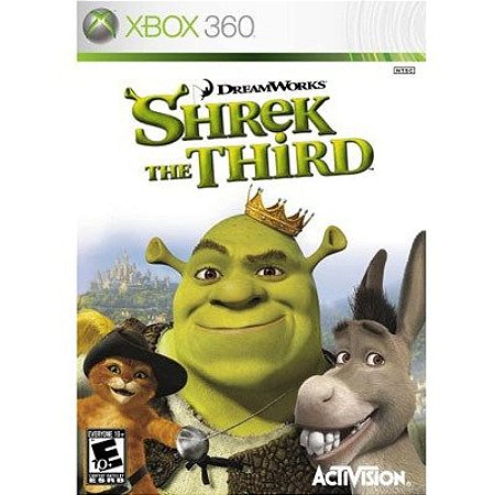 Jogo Shrek the Third - Xbox 360 - Usado