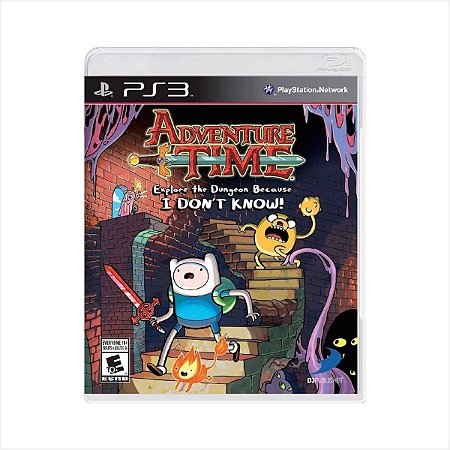 Jogo Adventure Time Explore The Dungeon Because I Don't Know - PS3 - Usado