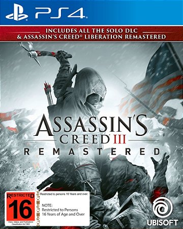 Jogo Assassins Creed III Remastered (Europeu) - PS4 - Usado