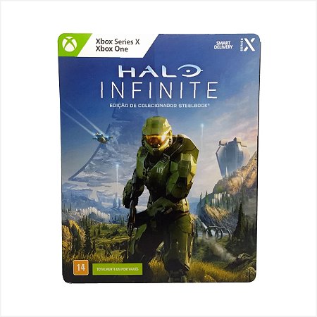 Jogo Halo Infinite Edição de Colecionador Steelbook - Xbox One (Usado)