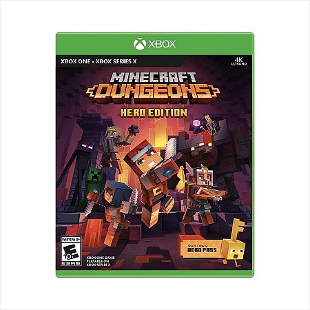 Jogo Minecraft Dungeons Hero Edition - Xbox One - Usado