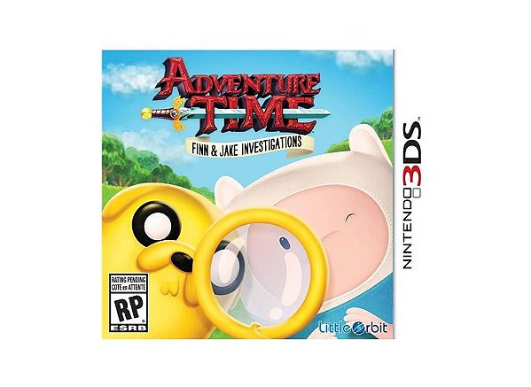 Jogo Adventure Time Finn E Jake Investigations - Nintendo 3DS - Usado