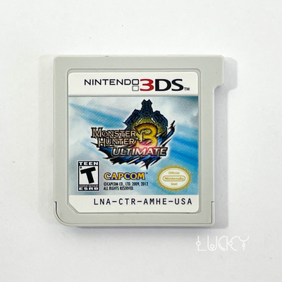 Jogo Monster Hunter 3 Ultimate (Sem capa) - Nintendo 3DS - Usado