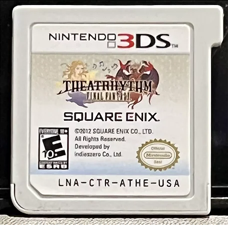 Jogo Theatrhythm Final Fantasy Square Enix (Sem capa) - Nintendo 3DS - Usado