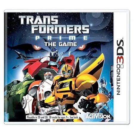 Jogo Transformers Prime The Game - Nintendo 3DS - Usado