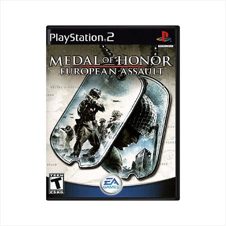 Jogo Medal Of Honor European Assault - PS2 - Usado