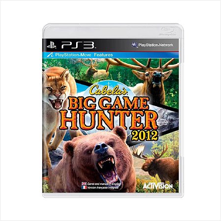 Jogo Cabelas Big Game Hunter 2012 - PS3 - Usado