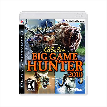 Jogo Cabelas Big Game Hunter 2010 - PS3 - Usado