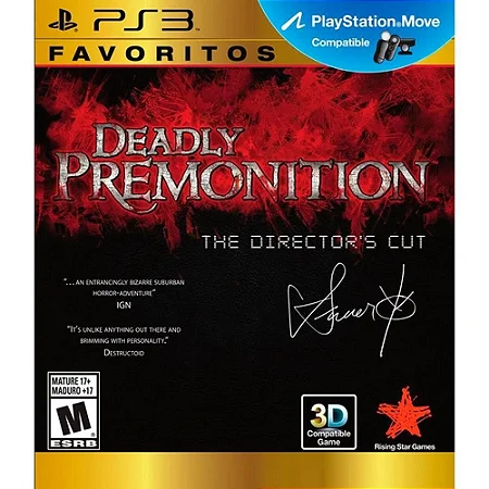 Jogo Deadly Premonition - PS3 - Usado