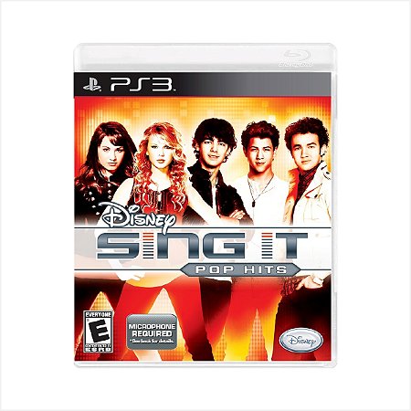 Jogo Disney Sing It POP Hits - PS3 - Usado