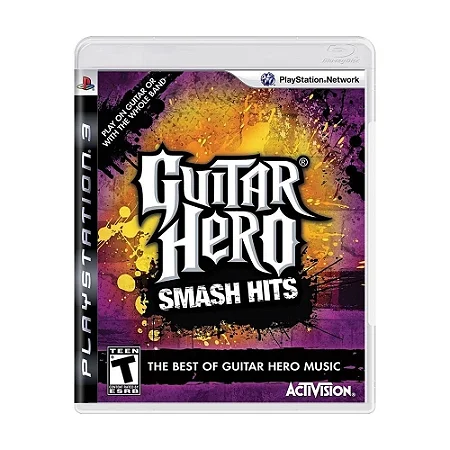 Jogo Guitar Hero Greatest Hits - PS3 - Usado