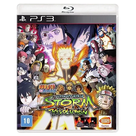 Jogo Naruto Shippuden Ultimate Ninja Storm Revolution - PS3 - Usado