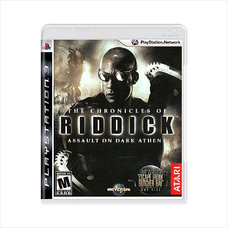 Jogo The Chronicles of Riddick Assault on Dark Athena - PS3 - Usado