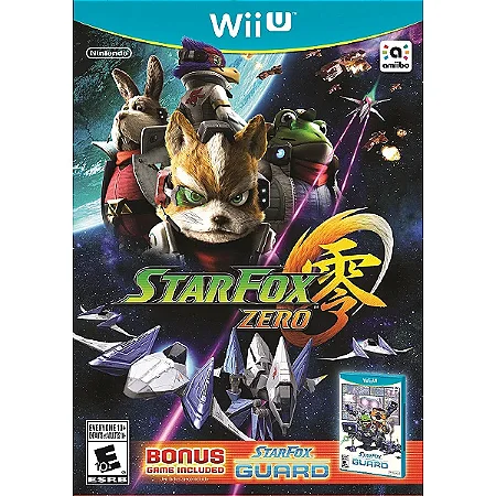 Jogo Star Fox Zero e Star Fox Guard - WiiU - Usado