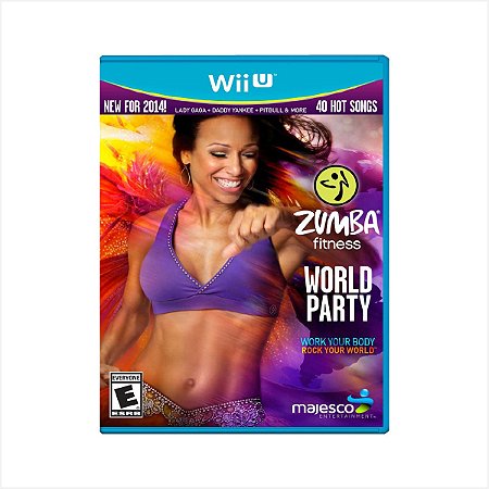 Jogo Zumba Fitness World Party - WiiU - Usado