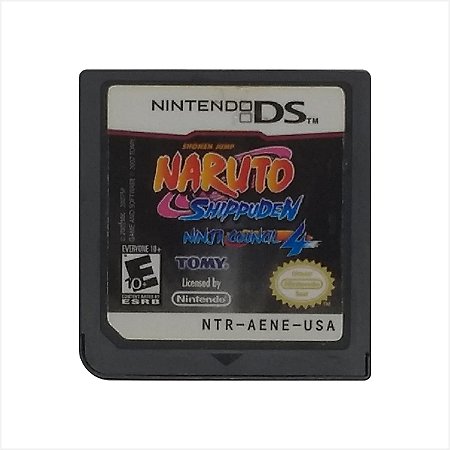 Jogo Naruto Shippuden Ninja Concil 4 (Sem Capa) - Nintendo DS - Usado