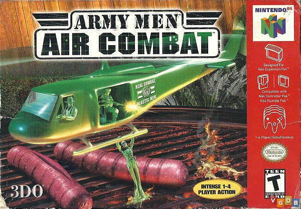 Jogo Army Men AIR Combat (Original) (Com Caixa) - N64 - Usado