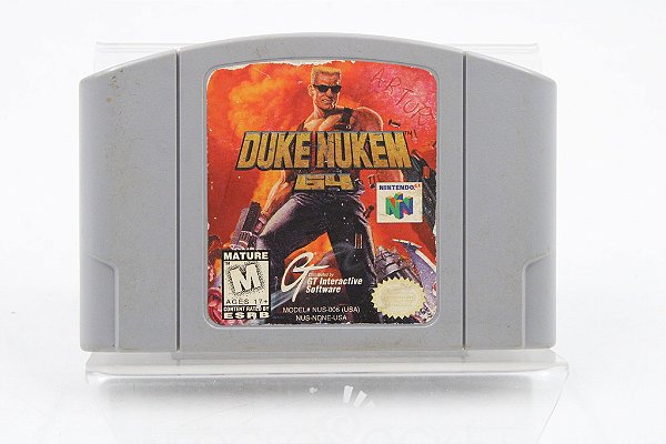 Jogo Duke Nukem 64 (Similar) - N64 - Usado