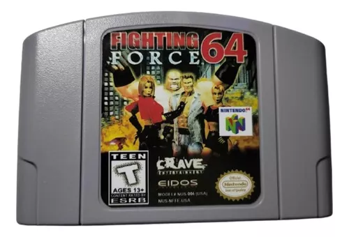 Jogo Fighting Force (Original) - N64 - Usado