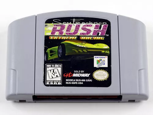 Jogo San Francisco Rush Extreme Racing (Similar) - N64 - Usado