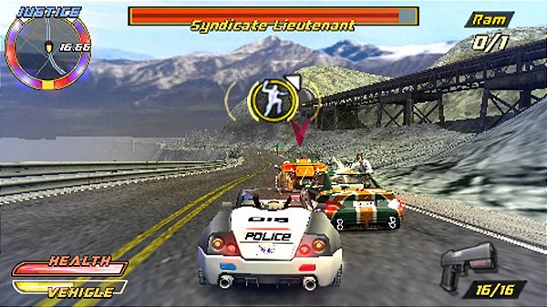 Jogo Pursuit Force - PSP (Usado)