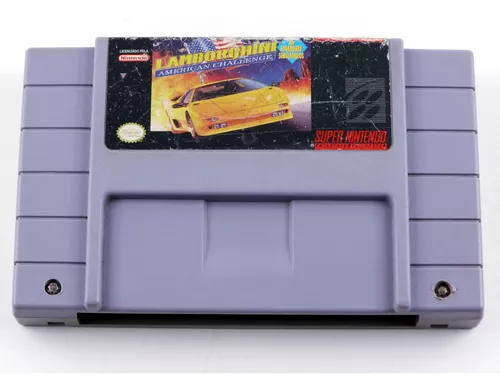 Jogo Lamborghini (Similar) - Super Nintendo - Usado