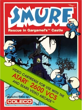 Jogo Smurf - Atari - (Usado)