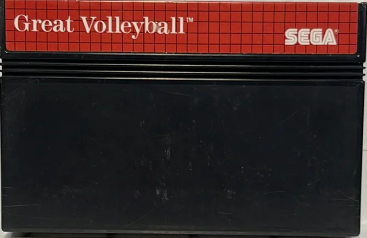 Jogo Great Voley  - Master System - (Usado)