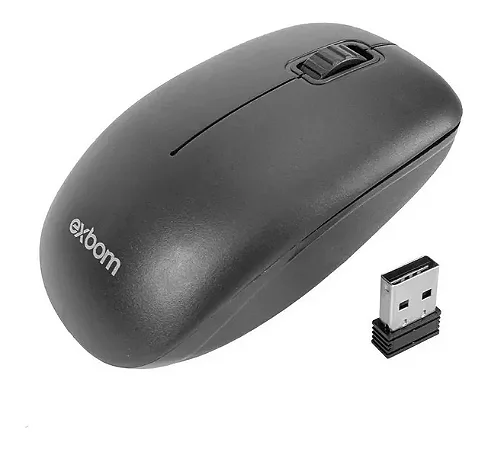 Mouse Optical Exbom Preto (Sem fio) (MS-S22)