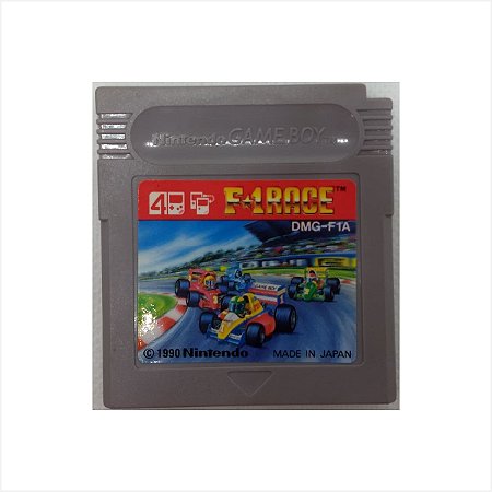 Jogo F1 Race Japonês (DMG-F1A) - Game Boy Color - Usado