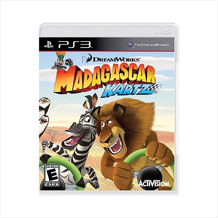 Jogo Madagascar Kartz - PS3 - Usado