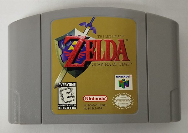 Jogo The Legend of Zelda Ocarina Of Time C/Caixa - N64 - Usado