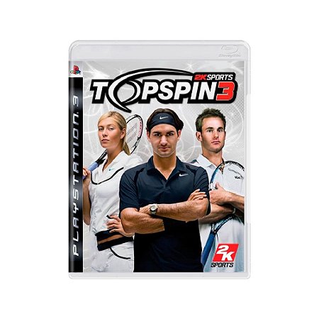 Jogo Top Spin 3 - PS3 - Usado