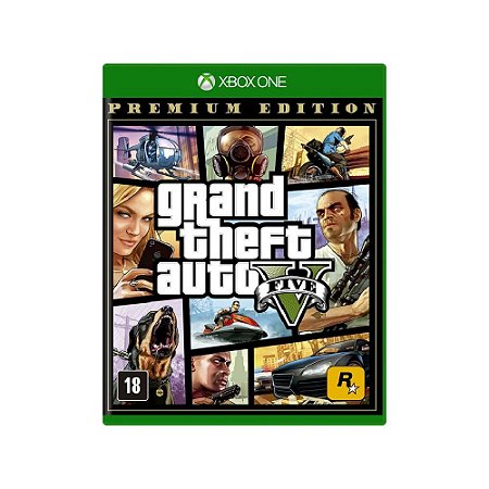 Jogo Grand Theft Auto V Premium Edition (GTA V) - Xbox One