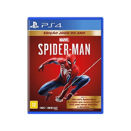 Jogo Marvel's Spider-Man - PS4