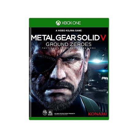 Jogo Metal Gear Solid V: Ground Zeroes - Xbox One