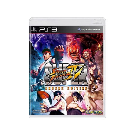 Jogo Super Street Fighter IV: Arcade Edition - PS3 - Usado